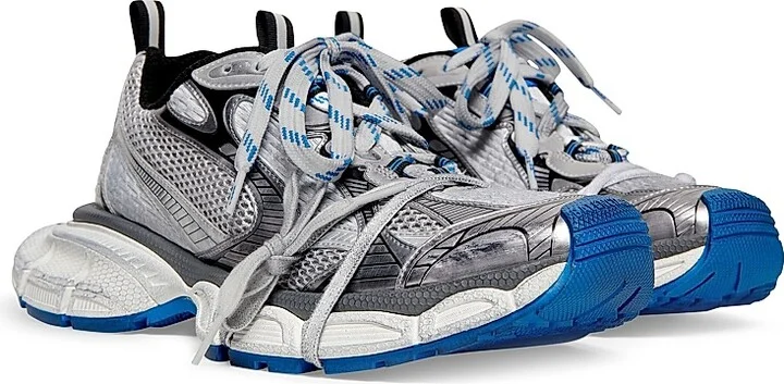 Men's 3XL Sneakers - Grey Multi - Size 6 - Image 7