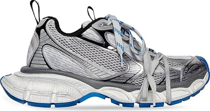 Men's 3XL Sneakers - Grey Multi - Size 6 - Image 11