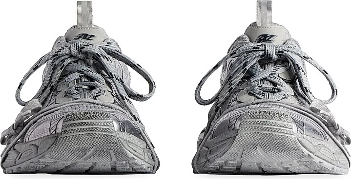 Men's 3XL Sneakers - Grey - Size 11 - Image 3