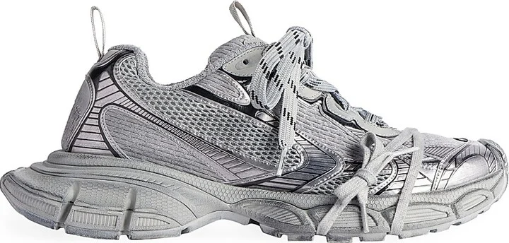 Men's 3XL Sneakers - Grey - Size 11