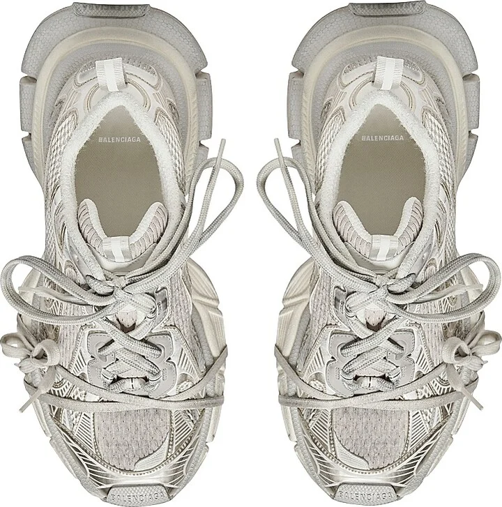 Men's 3XL Sneakers - Off White - Size 7 - Image 6