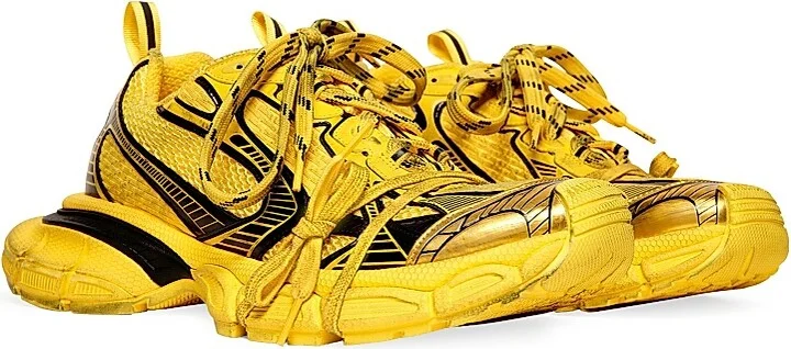Men's 3XL Sneakers - Yellow - Size 7 - Image 2