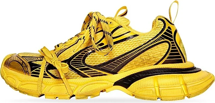 Men's 3XL Sneakers - Yellow - Size 7 - Image 4