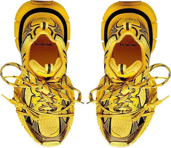 Men's 3XL Sneakers - Yellow - Size 7 - Image 6