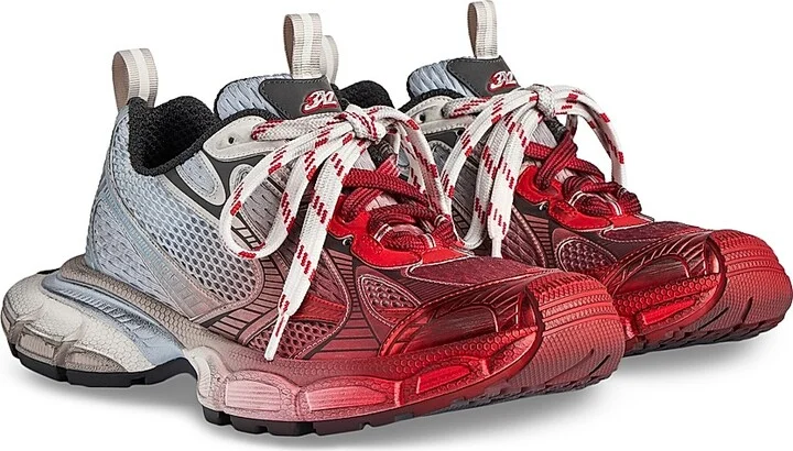 Men's 3XL Toe Spray Sneakers - White Multicolor - Size 6 - Image 2