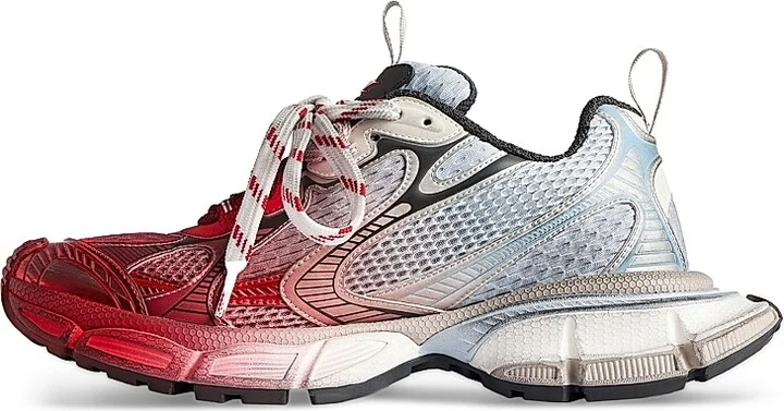Men's 3XL Toe Spray Sneakers - White Multicolor - Size 6 - Image 5