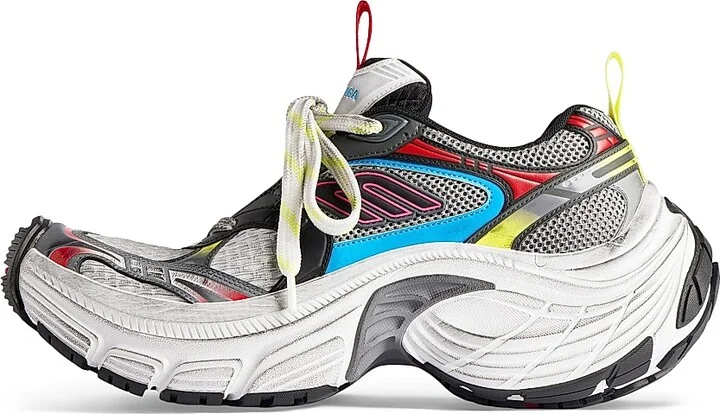 Men's 6XL Sneakers - Black White Multi - Size 7 - Image 6