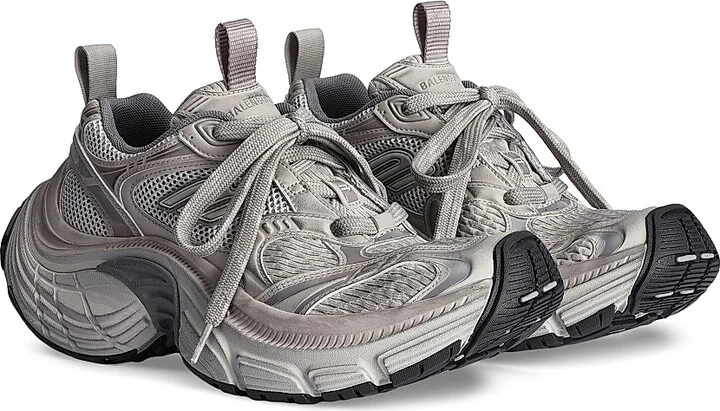 Men's 6XL Sneakers - Taupe Grey Black - Size 10 - Image 2