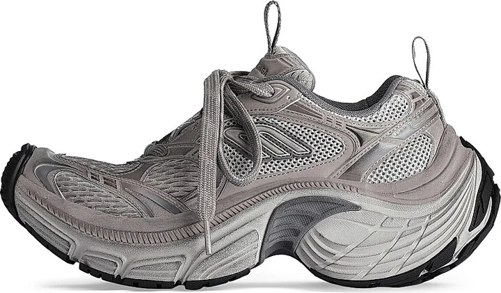Men's 6XL Sneakers - Taupe Grey Black - Size 10 - Image 5