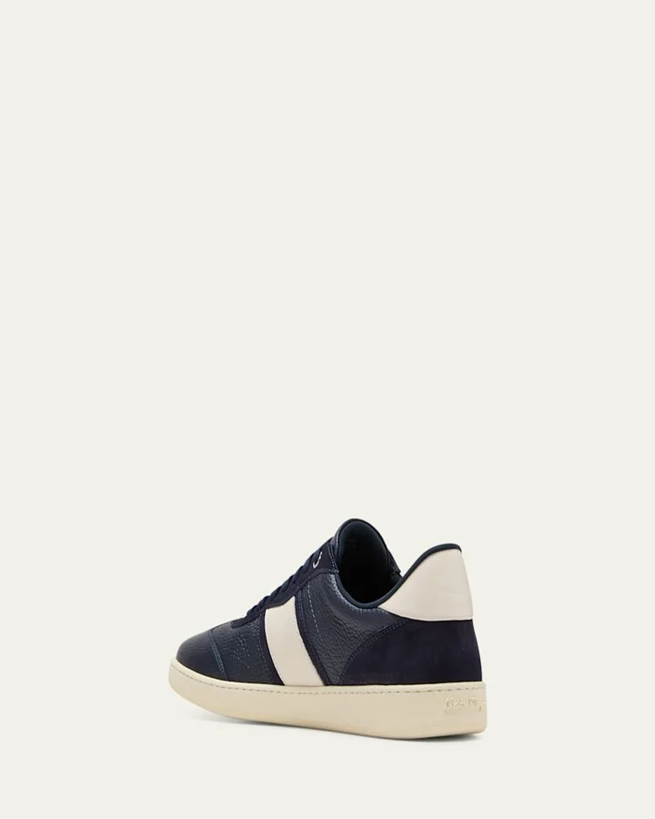 Men's Achille 1 Leather Low-Top Sneakers - Image 5