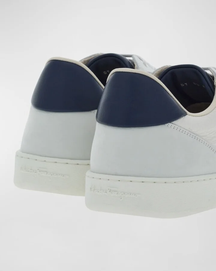 Men's Achille 1 Leather Low-Top Sneakers - Image 3