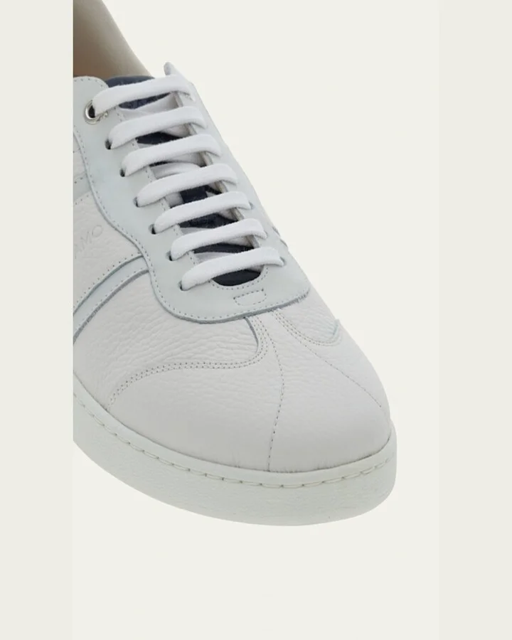 Men's Achille 1 Leather Low-Top Sneakers - Image 4