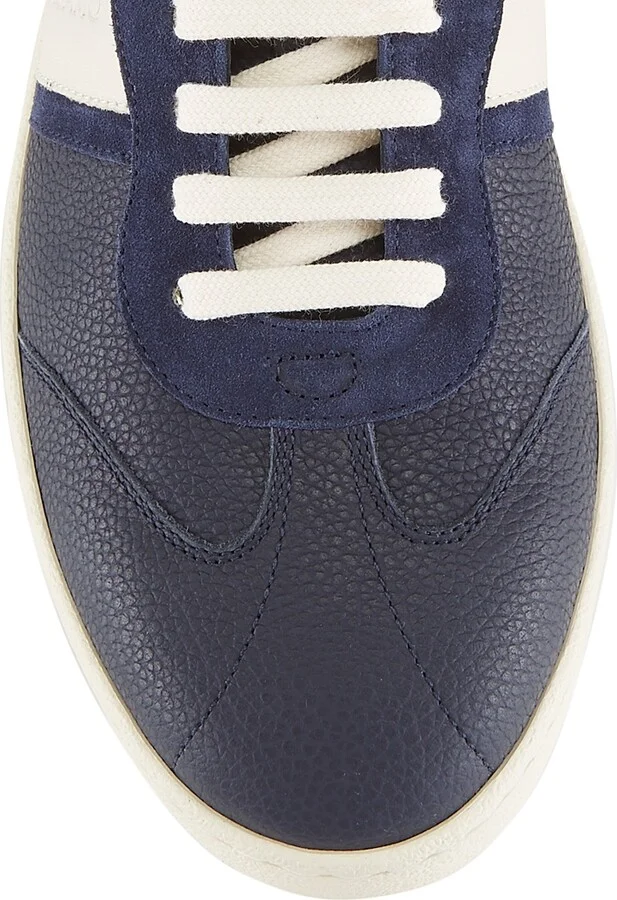 Men's Achille 1 Low-Top Sneakers - Blue Marine Mascarpone - Size 9 - Image 4