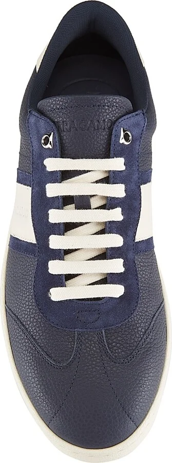 Men's Achille 1 Low-Top Sneakers - Blue Marine Mascarpone - Size 9 - Image 5