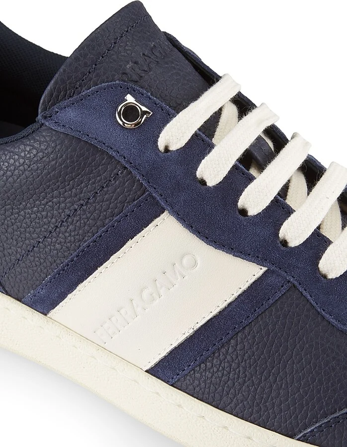 Men's Achille 1 Low-Top Sneakers - Blue Marine Mascarpone - Size 9 - Image 6