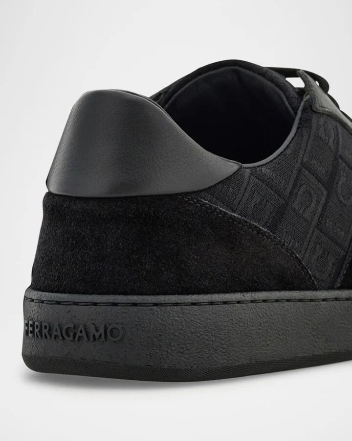 Men's Achille Jacquard Sneakers - Image 2