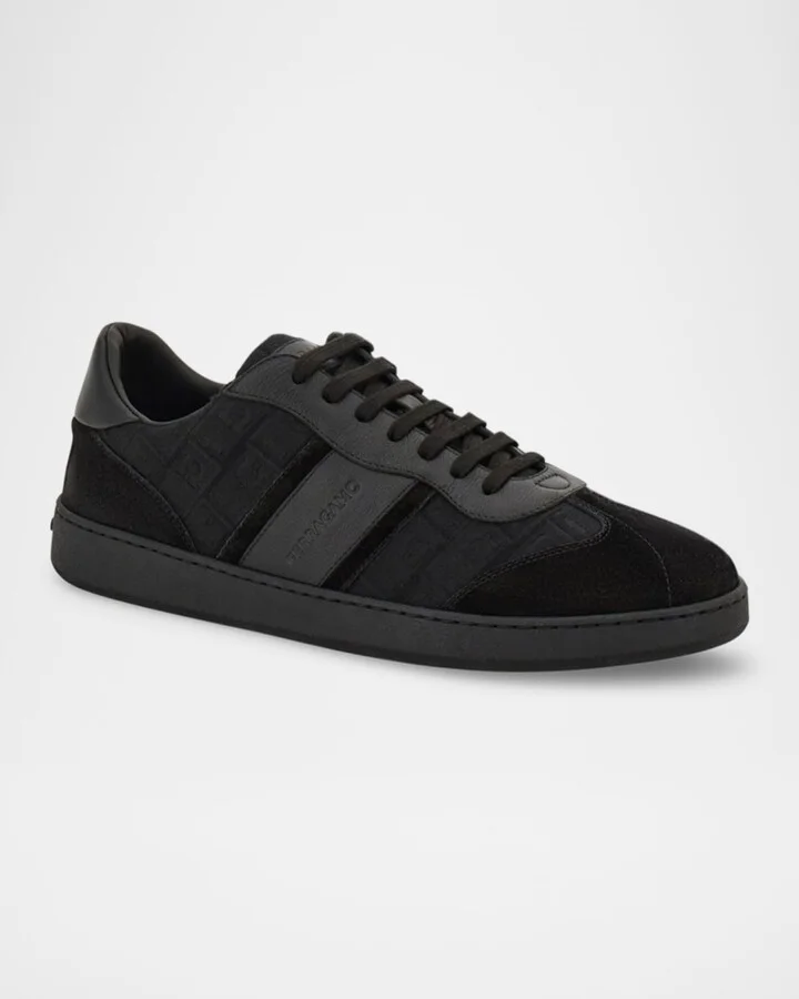 Men's Achille Jacquard Sneakers - Image 3