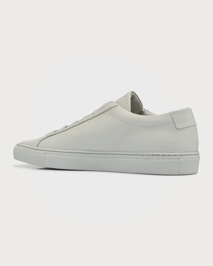 Men's Achilles Leather Low-Top Sneakers - Image 5