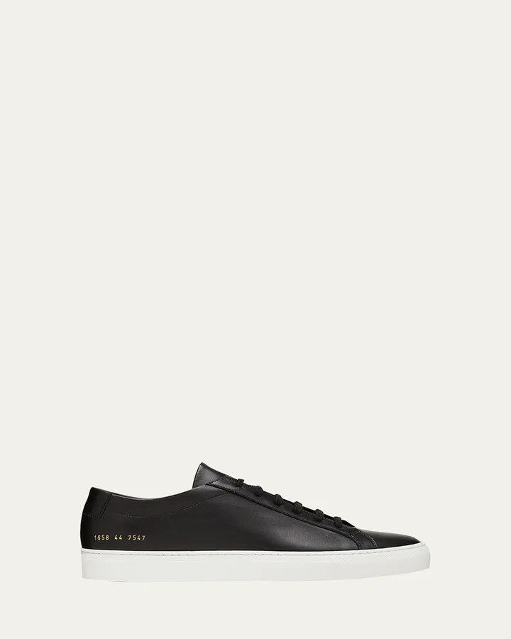 Men's Achilles Leather Low-Top Sneakers