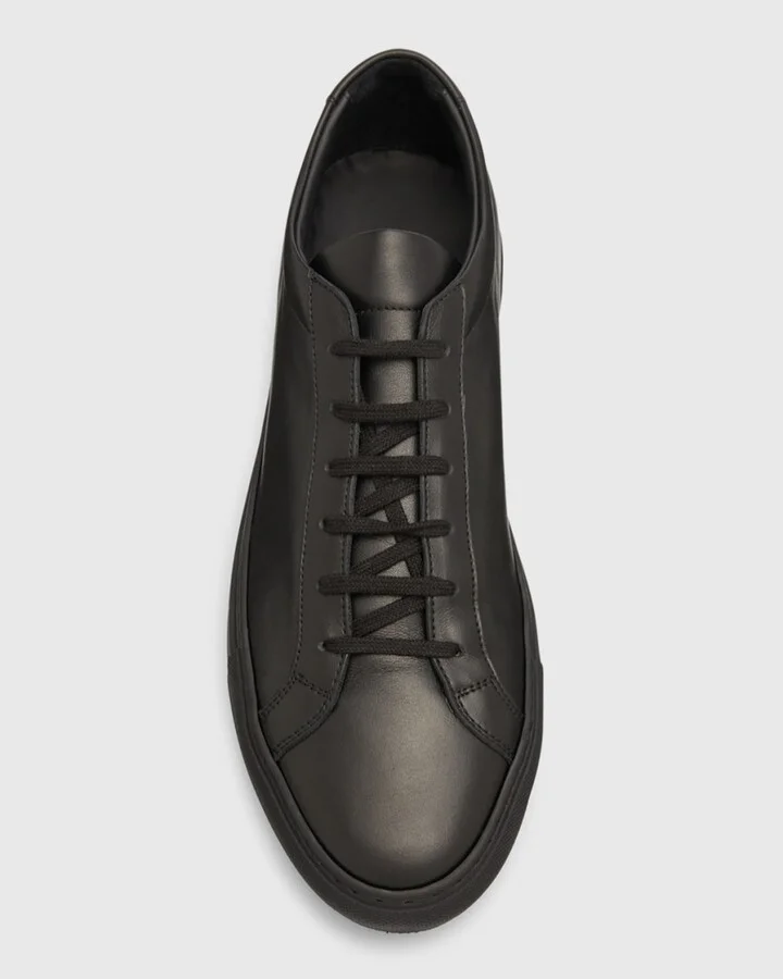 Men's Achilles Low-Top Sneakers, Black - Image 5