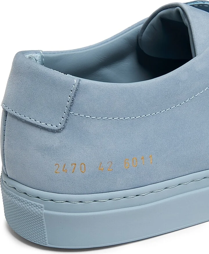 Men's Achilles Waxed Suede Sneakers - Powderblue - Size 6 - Image 5
