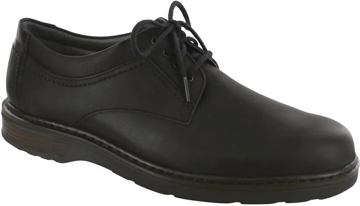 Men's Aden Lace Up Oxford - Wide Width In Black