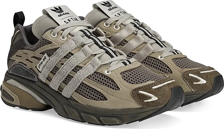 Men's adidas x Song For The Mute Adistar Cushion STFM Sneakers - Simple Night Brown - Size 5 - Image 2