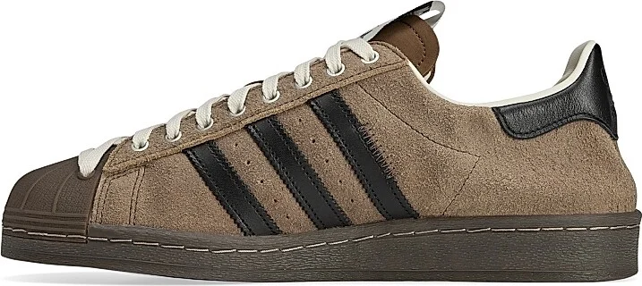 Men's adidas x Song For The Mute Superstar 82 STFM Sneakers - Supplier Black White - Size 6 - Image 6