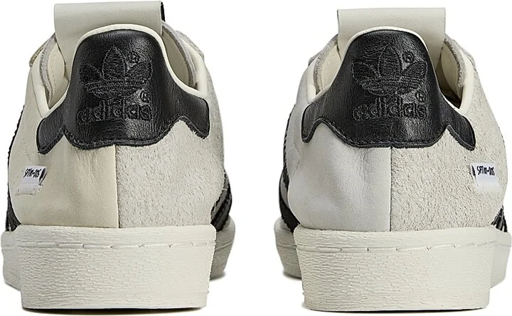 Men's adidas x Song For The Mute Superstar 82 STFM Sneakers - Supplier Black White - Size 6 - Image 10