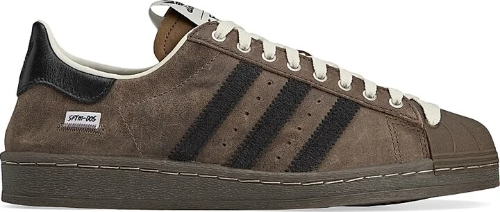 Men's adidas x Song For The Mute Superstar 82 STFM Sneakers - Supplier Black White - Size 6