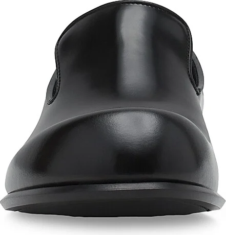 Men's Adonis Leather Loafers - Black - Size 6 - Image 3