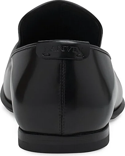 Men's Adonis Leather Loafers - Black - Size 6 - Image 4