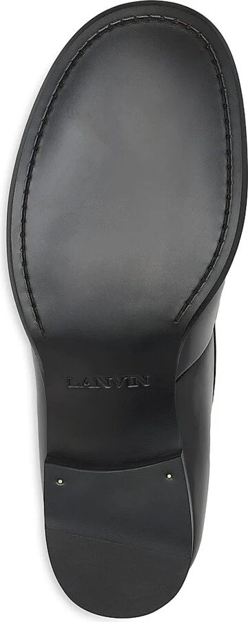 Men's Adonis Leather Loafers - Black - Size 6 - Image 6