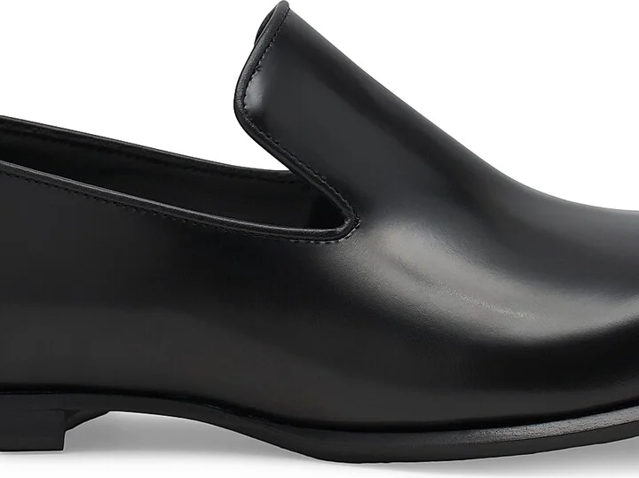 Men's Adonis Leather Loafers - Black - Size 6 - Image 7