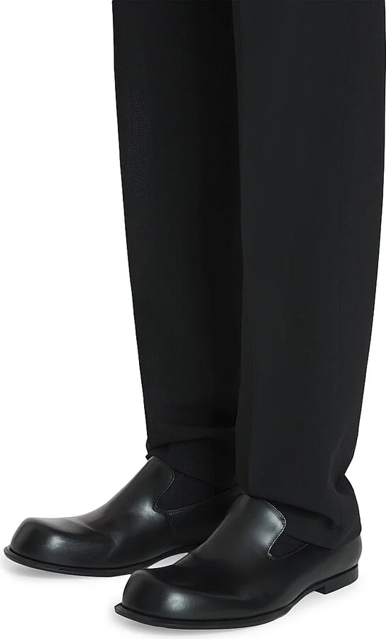 Men's Adonis Leather Loafers - Black - Size 6 - Image 8
