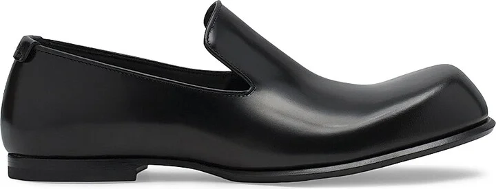Men's Adonis Leather Loafers - Black - Size 6