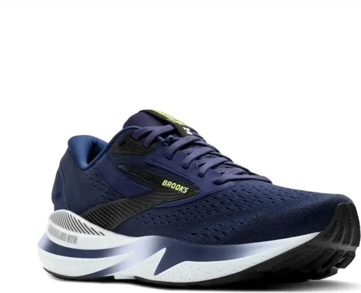 Men's Adrenaline Gts 24 Shoes - Medium Width In Peacoat/black/sharp Green