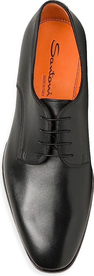 Men's Adrian Leather Dress Shoes - Dark Brown - Size 7 - Image 9
