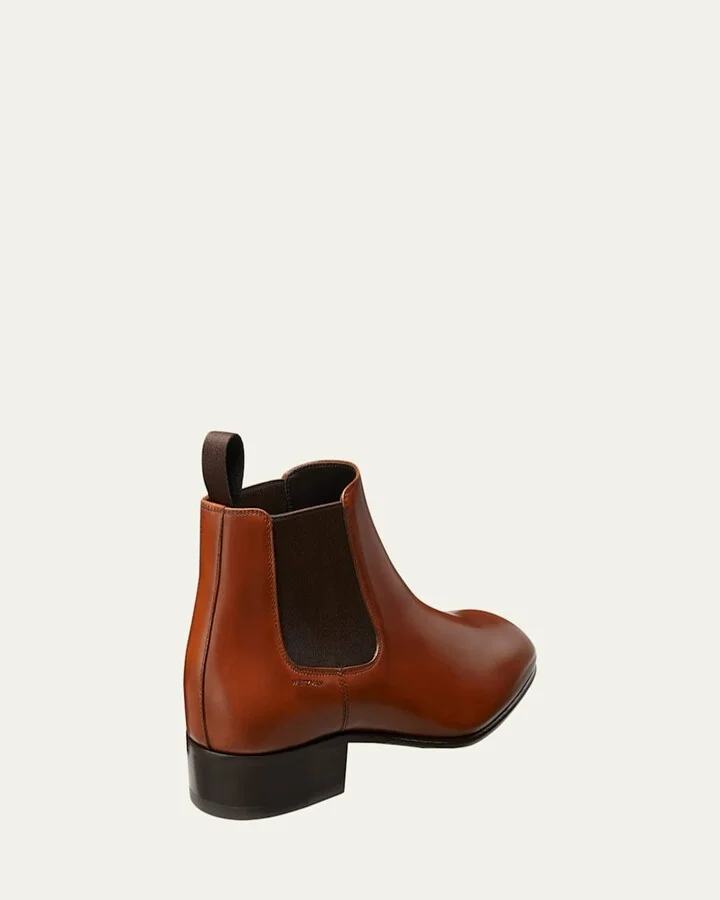 Men's Adwin Leather Chelsea Boots - Image 4