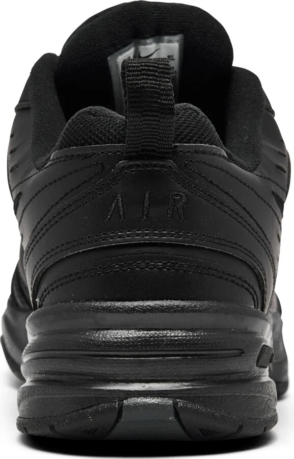 Men's Air Monarch Iv Wide Width Training Sneakers from Finish Line - Black, Black - Image 4