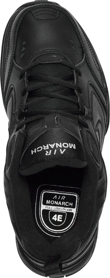Men's Air Monarch Iv Wide Width Training Sneakers from Finish Line - Black, Black - Image 5
