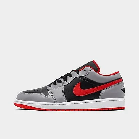Black/Fire Red/Cement Grey