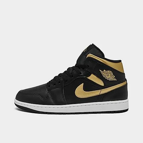Black/Metallic Gold/White