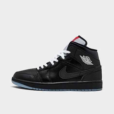 Black/Silver Metallic/University Red