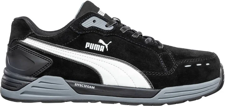 Men's Airtwist Low Safety Work Shoes In Black