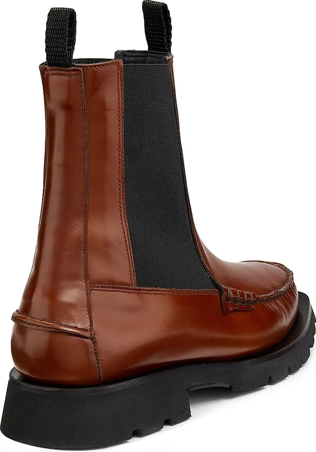 Men's Alda Sport Leather Chelsea Boot - Tan - Size 7 - Image 3