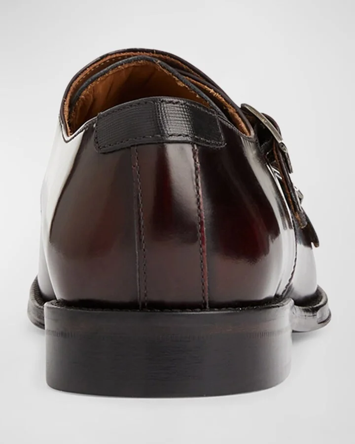 Men's Alfeo Double Monk Strap Loafers - Image 2