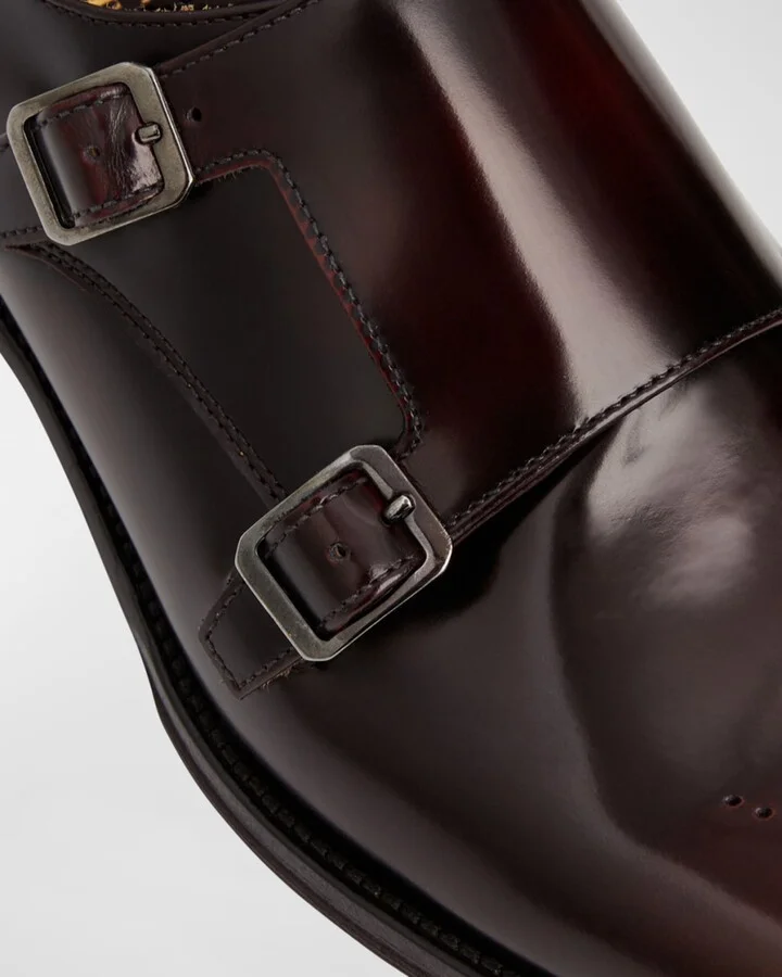 Men's Alfeo Double Monk Strap Loafers - Image 5