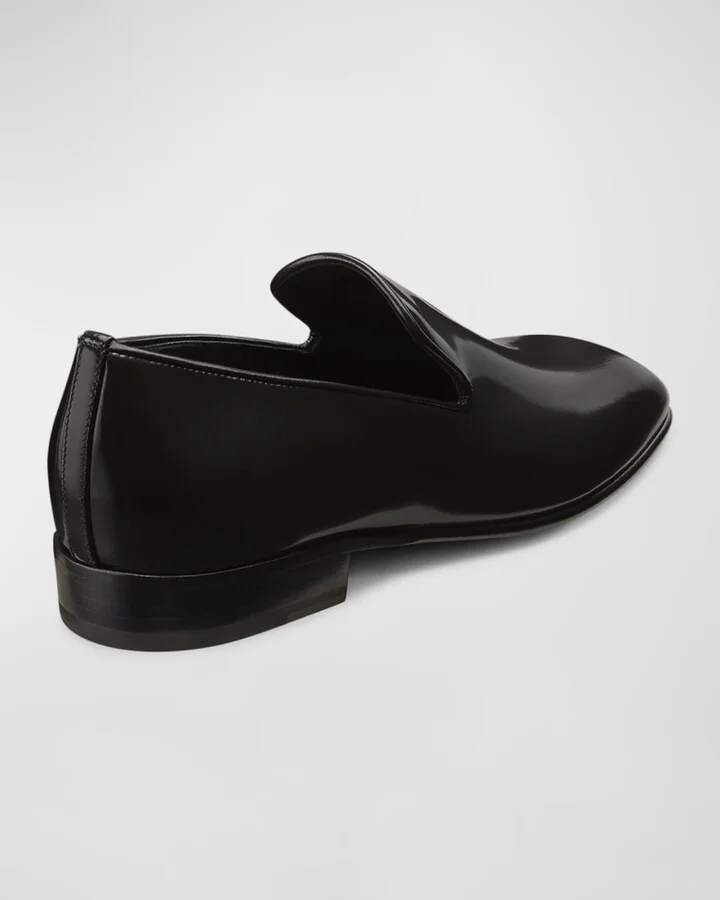 Men's Alfred Brushed Leather Loafers - Image 2