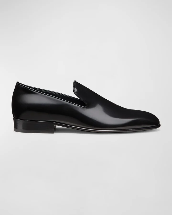 Men's Alfred Brushed Leather Loafers